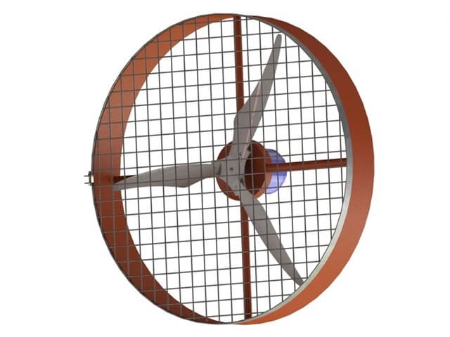 Ventilador Industrial Agrícola Grande 1m Alta Potência Ventilador Industrial Agrícola Grande 1m Alta Potência