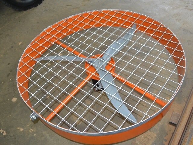 Ventilador Industrial para Granja Grande 100cm