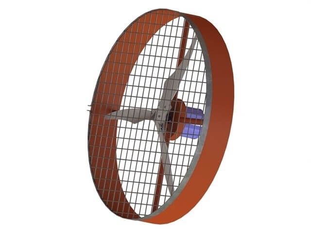 Ventilador Novo Para Granjas De Aves 1m Grande Potência