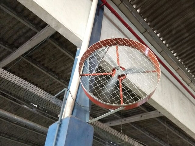 Ventilador de Alta Potência Grande 100cm de Parede