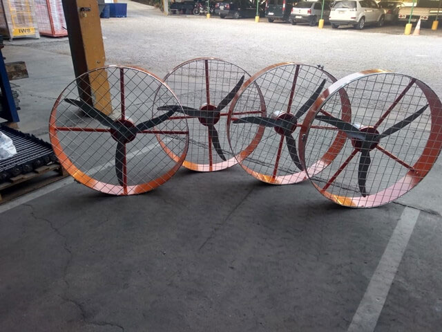 Ventiladores Tufão de Parede